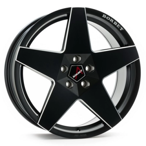 Borbet A W8.5 R20 PCD5x112 ET30 DIA66.6 matt black